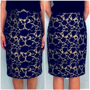 Jacquard skirt